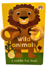 Wild Animals - Finger Puppet Book